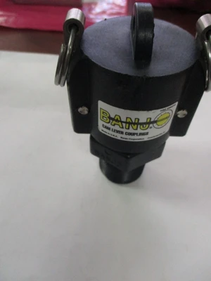 NEW Banjo 1 3/8 Polypropylene Cam Lever Coupling