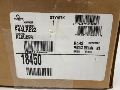 New | in-Stock Hoffman nVent Wireway Reducer 4" to 2 1/2" For Lay-In Wireway Misc Electrical & Power Parts Michigan US | Maverick Industrial Sales #1398222