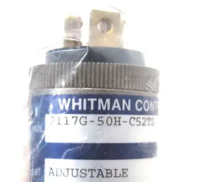 NEW WHITMAN CONTROLS P117G-50H-C52TS SENSOR P117G50HC52TS