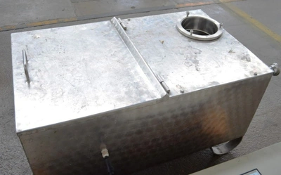 Westfalia SA 60-47-076 hermetic clarifier, 316SS.