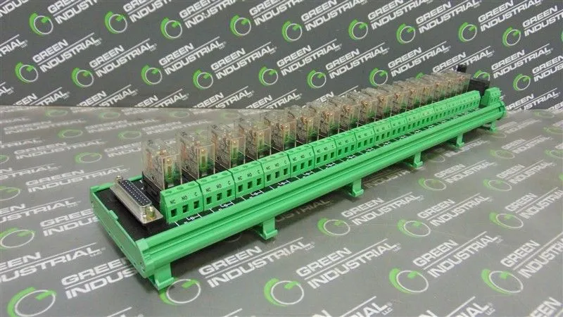 Westinghouse Emerson 5A22411H01 Ovation 16 Channel Relay Module Rev. B Used