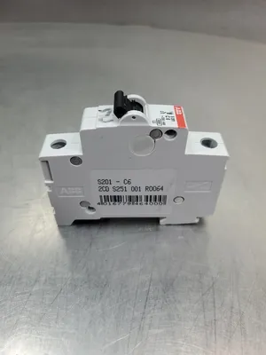 ABB S201-C6 Circuit Breaker, 2CDS251001R0064. 4C-14