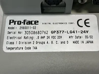 USED PRO-FACE 2880011-02