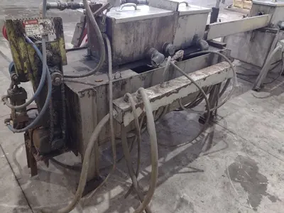 4" CAPACITY ULTRASONIC BAR & TUBE CONTINUOUS WASHER: STOCK #22589