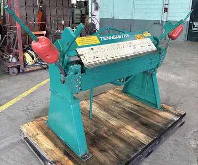Used TENNSMITH HBU48-12 Box & Pan Brakes including Finger Ohio US | CW WOOD MACHINERY #1362769