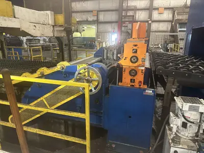 400 TON FUKUI BLANKING PRESS. 72" X .128" X 70,000 LB SERVO FEEDLINE STOCK #  0956723