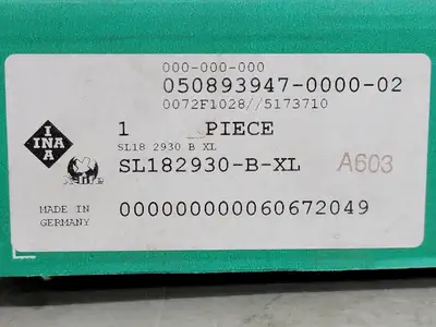 NEW INA SL182930-B-XL