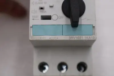 SIEMENS 3RV1021-1KA10 Motor Protection Circuit Breaker STOCK H1829