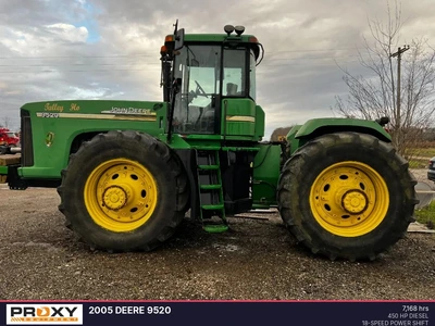 Used 2005 DEERE 9520 Tractors & Trailers Louisiana US | Proxy Equipment #1377820