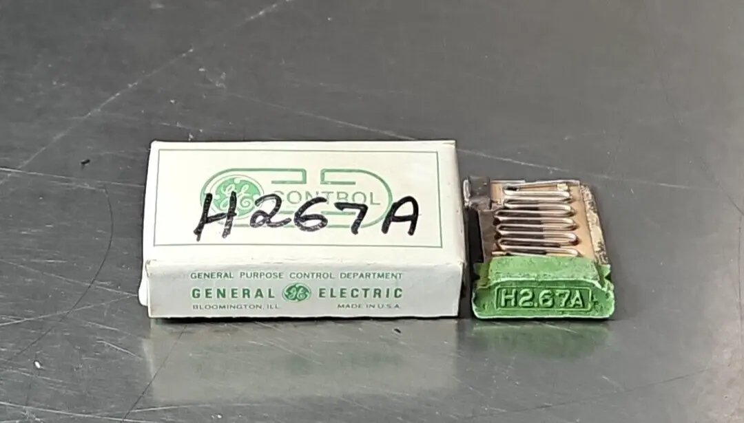 General Electric 123H267A thermal overload heater element. Loc4B25
