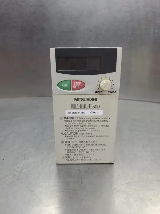 Used Mitsubishi Electric FR-E520-0.75K Variable Speed Drives South Carolina US | Palmetto Automation #1159102