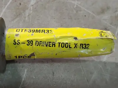 SS-39 Driver Tool x R32, DTF39MR32, Male Thread