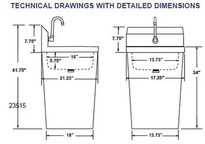 Pedestal Sinks - hand washing - Free shipping