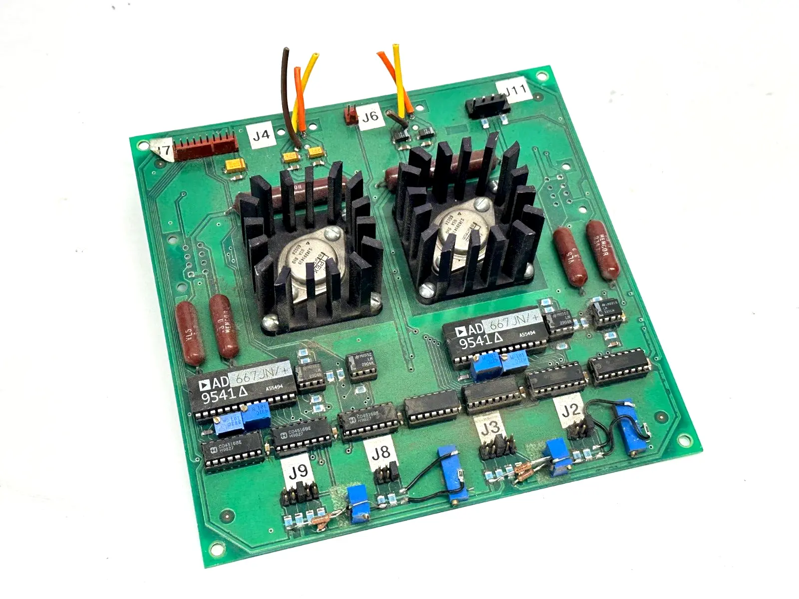 AD667JN/+ 9541,1-CD50-0094-000-X1 | 1-CD50-0094-001 PCB 1-CD50-0094-000-X1 w/ 2x AD667JN/+ 9541 - For parts or not working