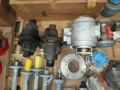 3 PALLETS OF ASSORTED VALVE REPLACEMENT PARTS
