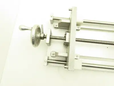 Ball Screw Manual Linear Actuator Hand Crank 9-1/2" Travel