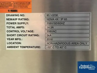 Used Microfluidics Microfluidics Microfluidizer:, model M-110EH-30 Homogenizers Ohio US | Federal Equipment Company #1512811