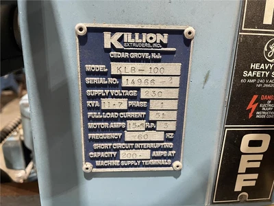 USED KILLION KLB-100