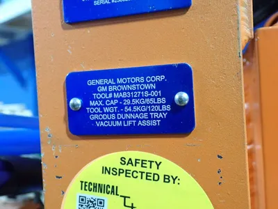 Spactech Machine Co.  65 Lbs Vacuum Lift Assist