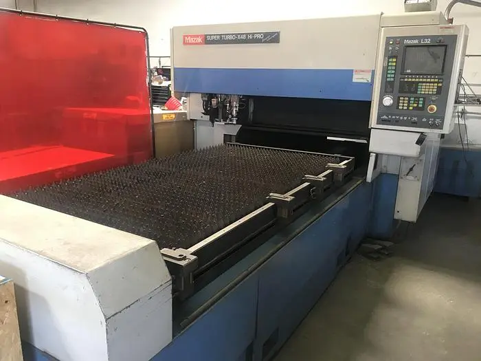 Used MAZAK SUPER TURBO X-48 Laser Cutters California US | MANUFACTURING SOLUTIONS #301199