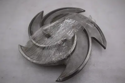 Goulds 3196MTX 1.5x3-10 100-593-1216 Stainless 5 Vane Open Impeller - STK GF715