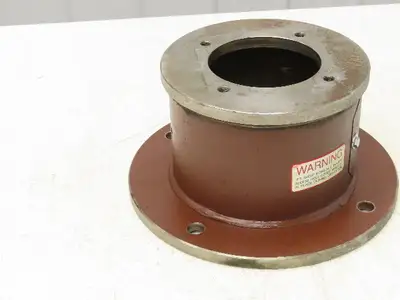 NEMA 364TSC Pump Motor C-Face Adapter Steel Bell Housing 4-Bolt SAE-C