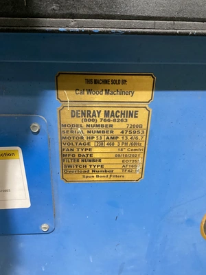 USED 2021 DENRAY MACHINE 7200B