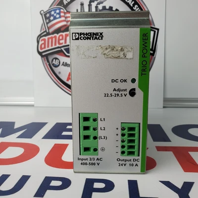 Used Phoenix Contact TRIO-PS/3AC/24DC/10 Misc Electrical & Power Parts California US | American Industrial Supply Co. #1460069