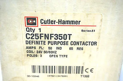 NEW CUTLER HAMMER C25FNF350T CONTACTOR