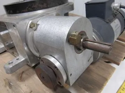 Stelron RD-1-2P-320-RH-LK-M Rotary Indexer 2 Position 270 Degree, Marathon Motor