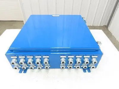 Hoffman A242406LP Electrical Enclosure Control Panel 24x24x6" Backplate JIC