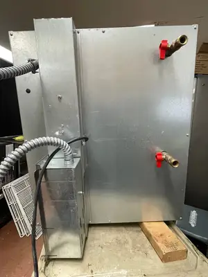 Used Vollrath Used Vollrath 36399 Modular Drop In Two Compartment Hot Food Well with Drain 120V Steam Tables (Food) Illinois US | Falcon Restaurant Supply #1375697
