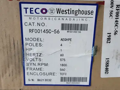 NEW TECO-WESTINGHOUSE RF00145C-56