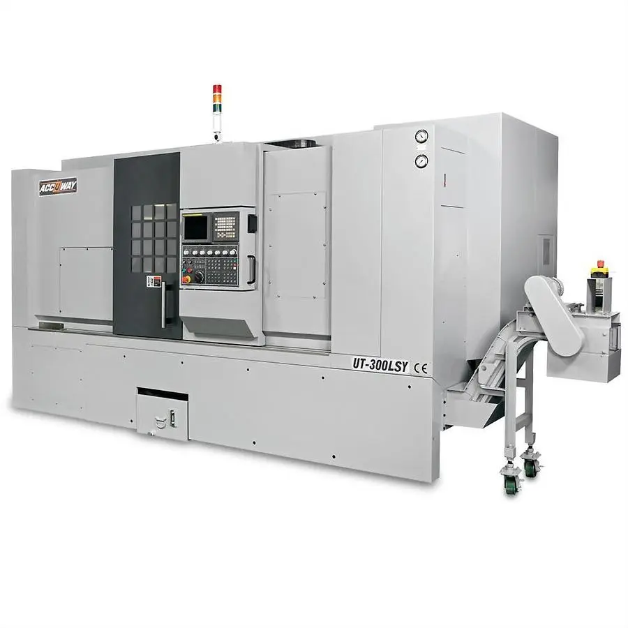 New | in-Stock ACCUWAY UT-300LSY CNC Lathes | DC Brewer Machinery #919010