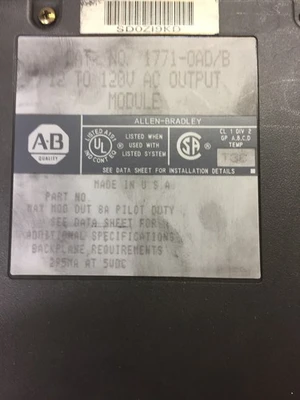 USED Allen-Bradley Does Not Apply