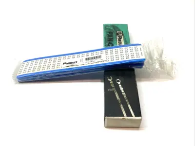 New | in-Stock Panduit Pan-Code Wire Marker Cards BOX OF 15 CARDS Cable & Wire Michigan US | Maverick Industrial Sales #1392526