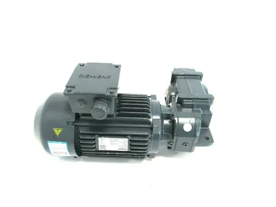 NEW SIEMENS 1LE00010EB4 GEARMOTOR FZAD39-LEN90LJ4E CLP-VG220 JKD-I-0338603