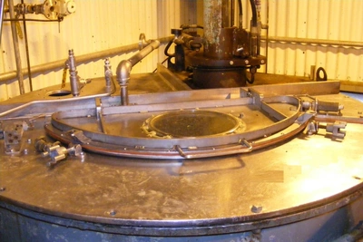 Ketema Mark III 48 x 24 perforate basket centrifuge, 316SS.