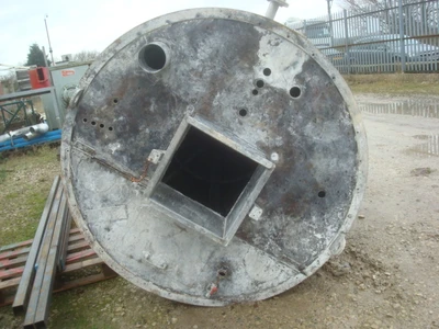 2500L S/S Open toped JKTD Mixing Tank