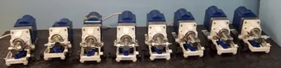 QTY. 7. FLUID METERING INC TYPE: QG 20 LAB PUMP MO...