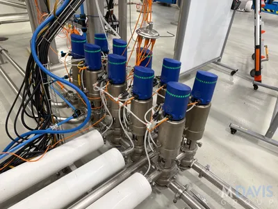 (10) Alfa Laval Control Top Air Valve Clusters