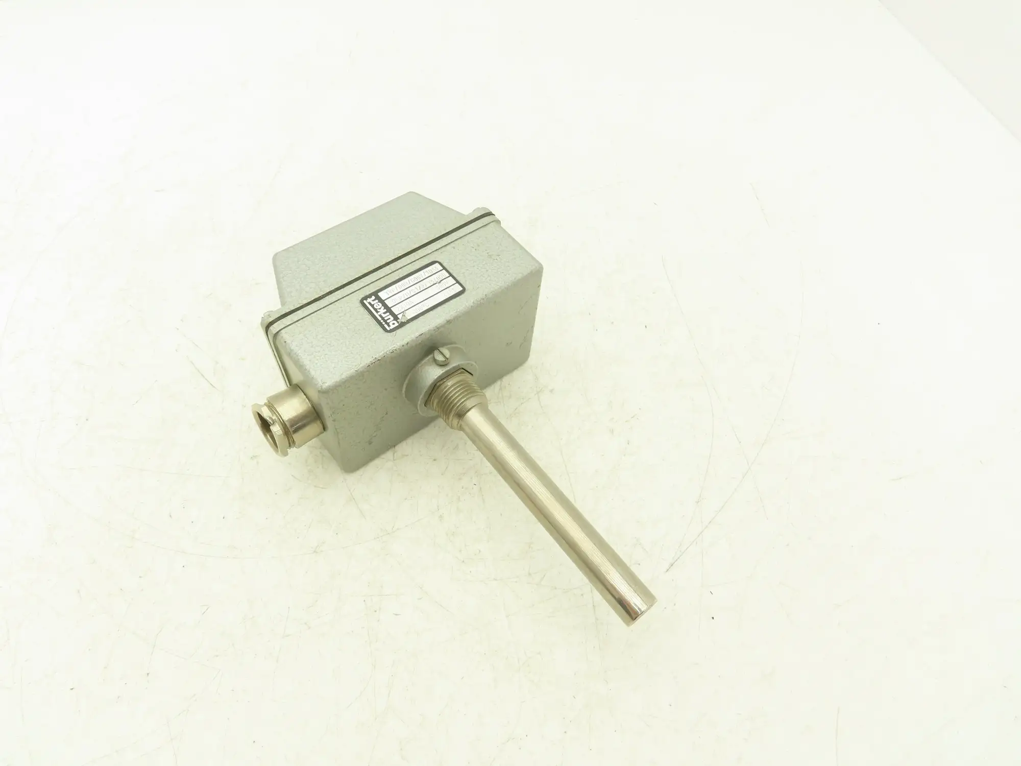 Burkert TYP/080/G06V/1033 Thermocouple 4" Temperature Probe Sensor 380V 10-100°C