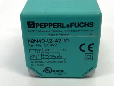 USED PEPPERL+FUCHS INDUCTIVE PROXIMITY SENSOR 120992