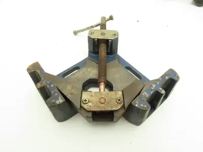Wilton 64000 Welding Angle Clamp 90 Deg 3-3/8" Miter Cast Iron Lot of 3