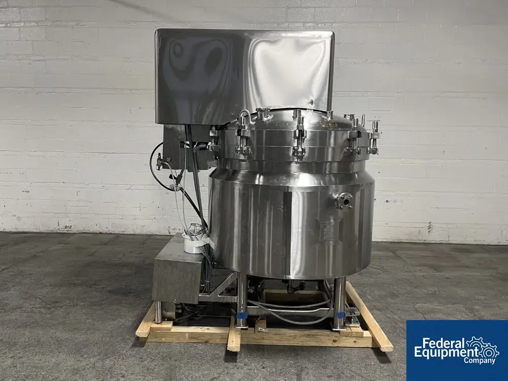 USED Feldmeier 160 Gal Feldmeier Reactor, 316L S/S, 50/150#