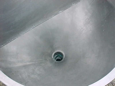 USED ADVANCED BULK AND CONVEYOR BULK SOLID HOPPER