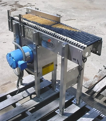 USED SHUTTLE WORTH CONVEYOR 8 WIDE X 36 LONG