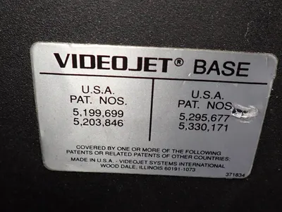 Used VIDEOJET 98700082 Misc Printing Equipment Ohio US | HGR 24 #727232