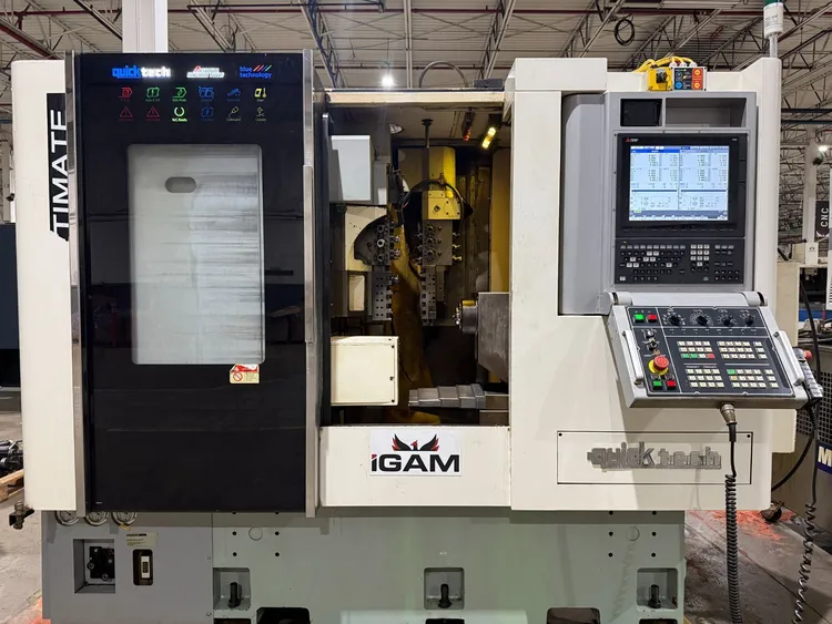 Used 2018 QUICK-TECH I-42U CNC Lathes Michigan US | iGAM Industrial Marketplace #1015307
