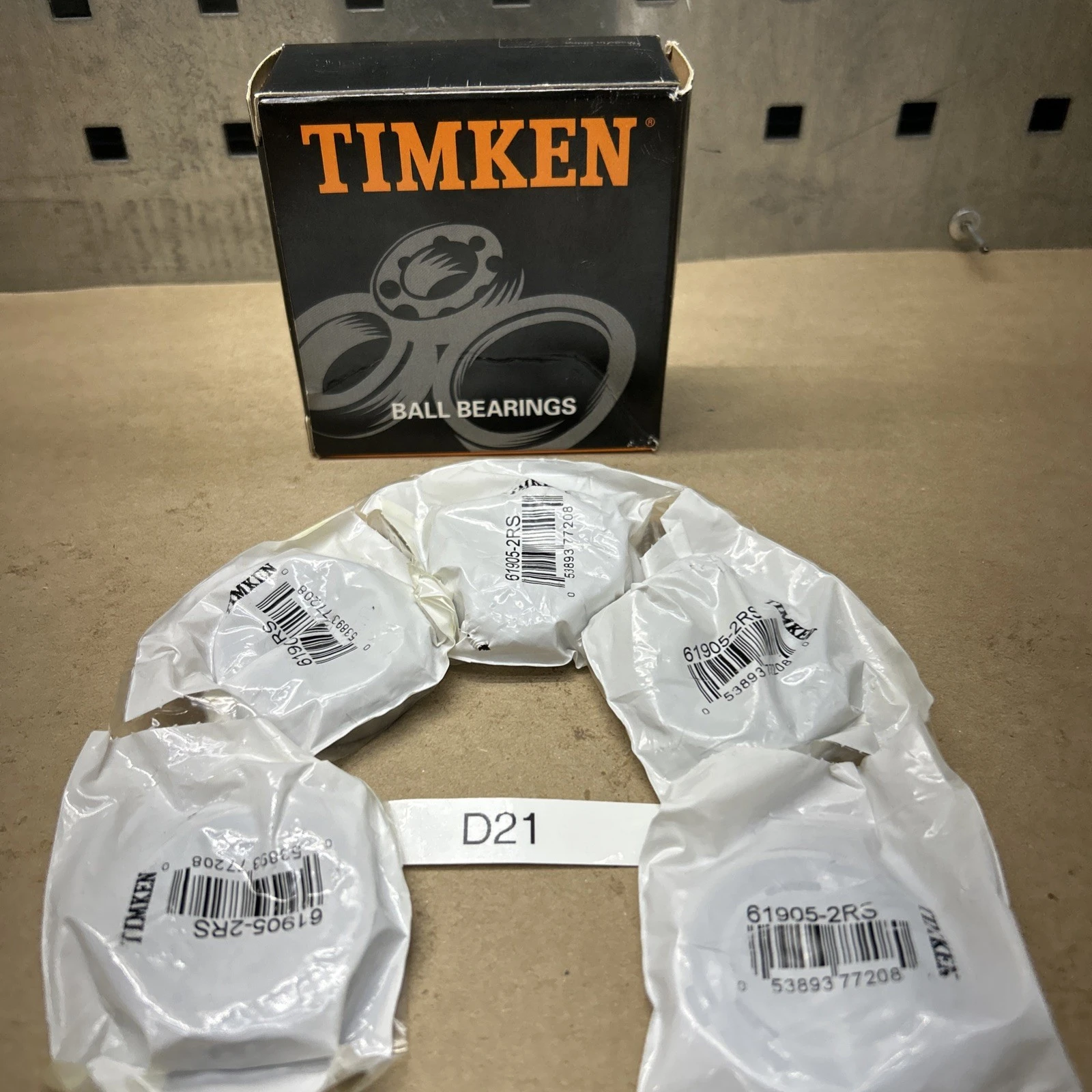 NEW Timken 61905-2RS